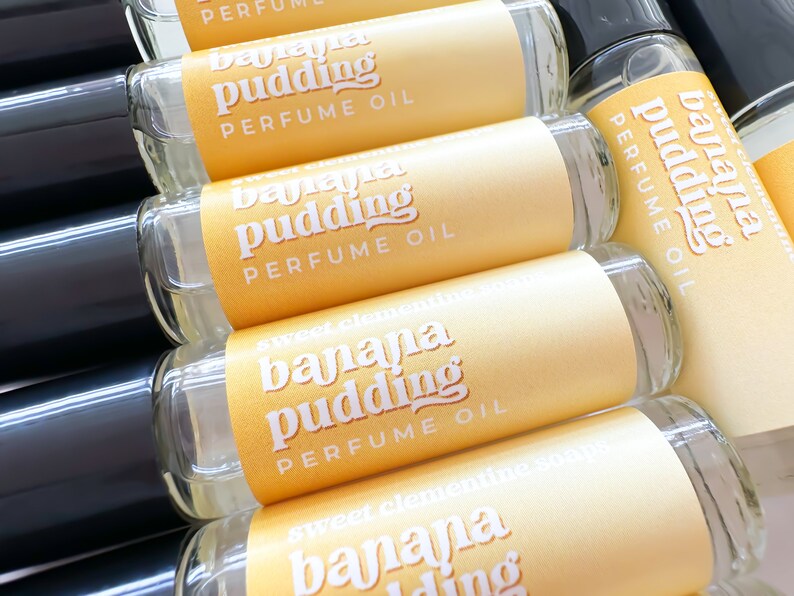 Banana Pudding Perfume Oil Fragrance Roll On Etsy