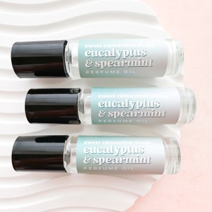 Eucalyptus Spearmint Perfume Oil Fragrance Roll On