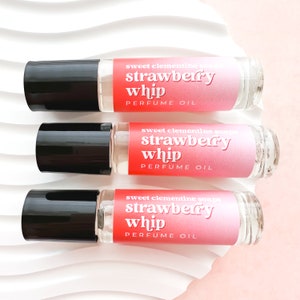 Strawberry Perfume Oil Fragrance Roll On