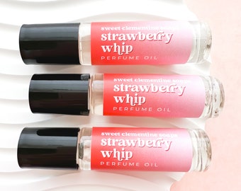 Strawberry Perfume Oil Fragrance Roll On