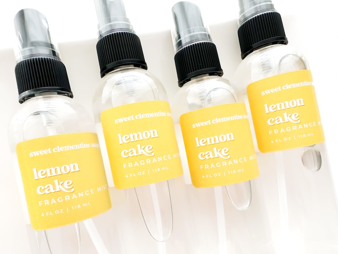 Lemon Cake Fragrance Mist Body Mist Body Spray Etsy
