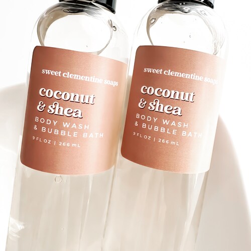 Cocoa Butter Body Wash Bubble Bath Shower Gel Liquid Soap Etsy