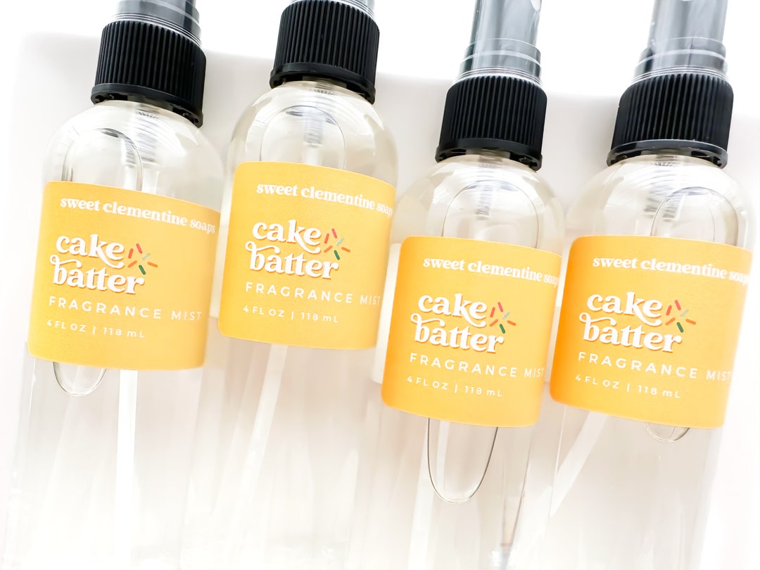 Cake Batter Fragrance Mist Body Mist Body Spray Etsy