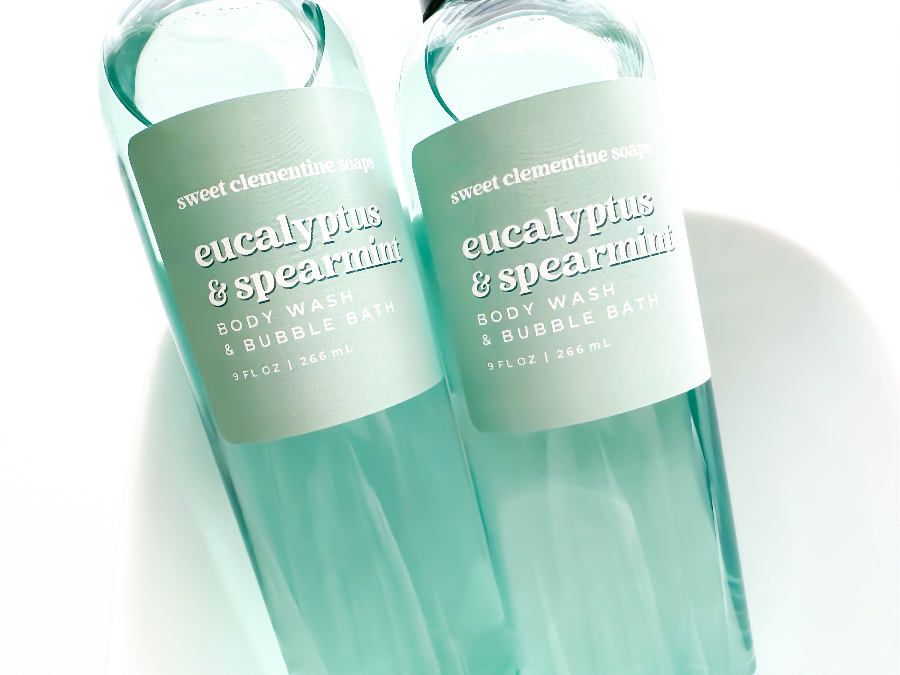 Mint Liquid Shower Soap Etsy