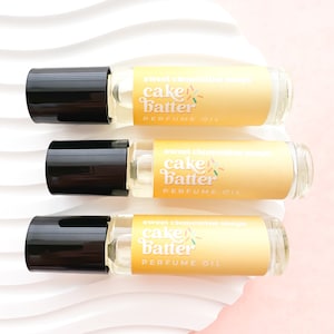 Cake Batter Perfume Oil Fragrance Roll On