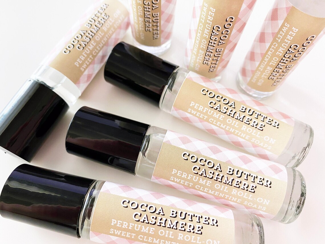 Cocoa Butter Cashmere Perfume Oil Fragrance Roll On Etsy