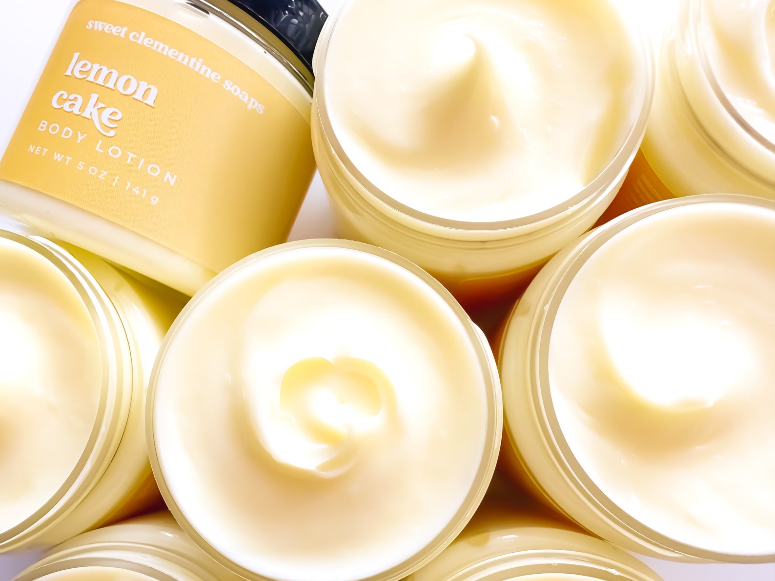 Lemon Cake Body Lotion Body Cream Body Butter Lotion Lemon Etsy