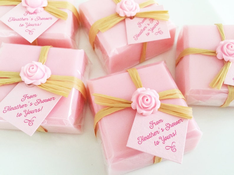 Bridal Shower Soap Favors Pink Favor Soaps Baby Image 0