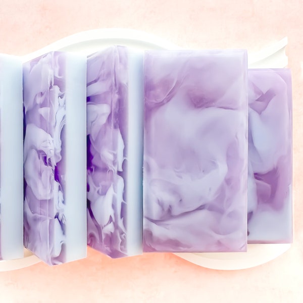 Cotton Flower and Dewy Lilac Soap Bar