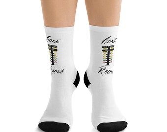 Drag Racing Socks: Motorsport Fan Apparel