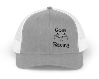 Racing Snapback Trucker Hat: Motorsport Car Enthusiast Gift