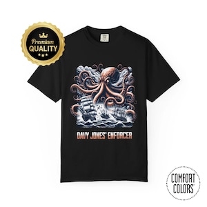 Kraken Octopus T-Shirt - Nautical Vintage Graphic