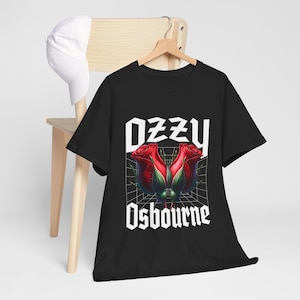 Ozzy Osbourne Rock Band T-Shirt – Vintage Gothic Metal Tee – Heavy Metal Fan Shirt – Unisex Concert Merch – Dark Aesthetic Gift