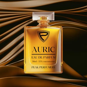 Auric - Niche Fragrance Blend Custom Scent Profile Formula, Cologne Perfume and Body Spray for Gift or Personal Signature Scent