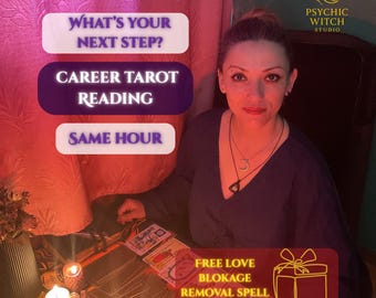 Lectura de Tarot sobre la Carrera Profesional, Alineación del Alma, Guía Psíquica (Lectura en PDF)