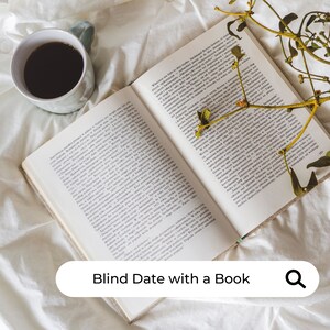 Blind Date with a Book: Searching for the perfect weekend companion? intuitively chosen surprise book from a highly curated collection of high quality new and used books, comes wrapped with surprise goodies