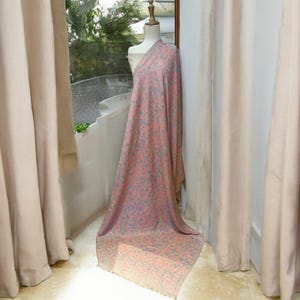 Kashmiri Kani Pashmina  Shawl - Vibrant, Elegant