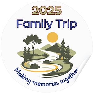 家族旅行 2025 PNG |一緒に思い出を作る |家族旅行のデザイン |昇華 PNG |デジタルダウンロード |バケーションシャツのデザイン