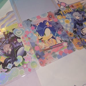 Custom decorated photocards
