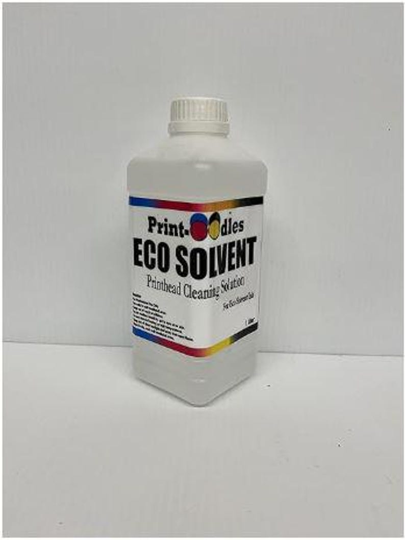 Eco Solvent Printer Cleaning Solution: Printhead & Ink Line Flush (1 ...