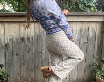 Vintage 60s/70s SHIRT , Size XS/S, Long Sleeved, Poly Shirt Vintage 60s/70s SHIRT , Size XS/S, Long Sleeved, Poly Shirt