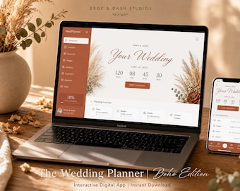 Aplicación para planificar bodas / Descarga digital / Acceso instantáneo / Ideas para bodas / Futura novia