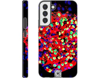 Tough case for Samsung - Pancreatic Islet Regeneration Artwork with QR Code