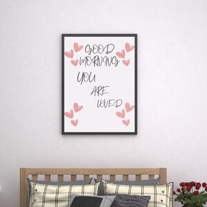 Good Morning Print