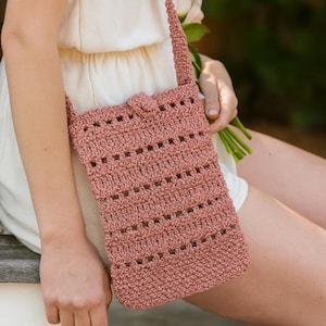 Crochet Crossbody Bag Pattern PDF: Easy Boho Purse Tutorial (Digital Download)