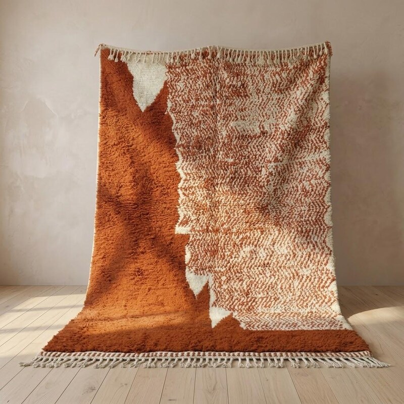 Terracotta Rug Shag - Etsy