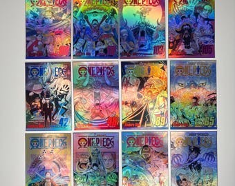 Anime Holographic Manga Cover Stickers Bundle B-1G - Manga Covers