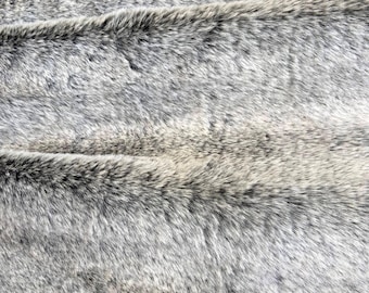 Luxe Plush Faux Rabbit Fur Fabric: Vegan Craft Costume Square