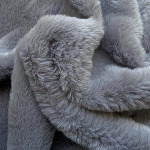 Ultra Soft Luxe Rabbit Faux Fur Fabric: Vegan Costume & Craft Square