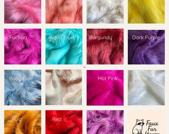 Colors Option Shaggy Plushies – Ultra Soft Long Pile –  Cosplay Costume | DIY Crafts, Plush Toys