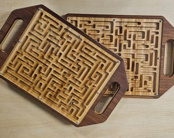 Wooden Maze Puzzle Board Game