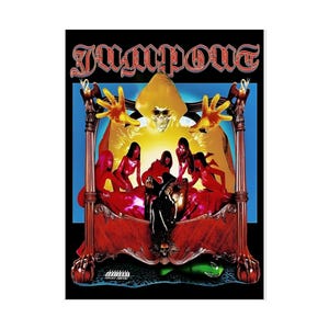 Póster de Osamason, arte mural de rap underground, estética de furia digital, decoración de cyber trap, impresión de rap alternativo