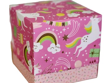 Unicorn Gift Box, Birthday Gift Box, Child's Gift Box