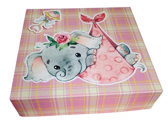 Baby Shower Gift Box, Gift Box For Baby, Baby Girl Shower Gift Box