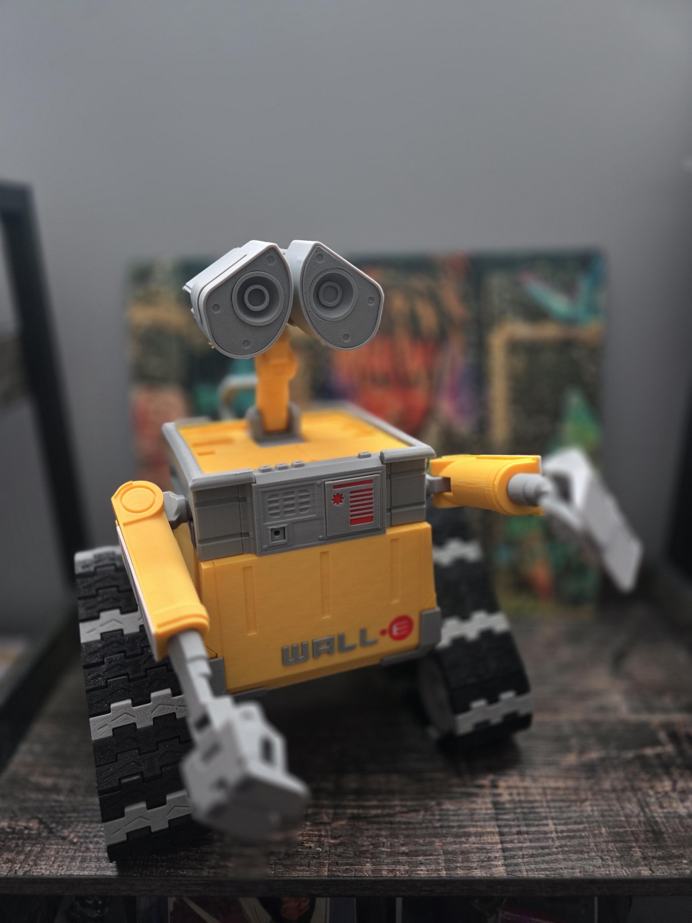 3D Printed WALL-E Model | Highly Detailed Moving Treads and Parts