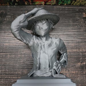 Monkey D Luffy Bust Statue (One Piece)
