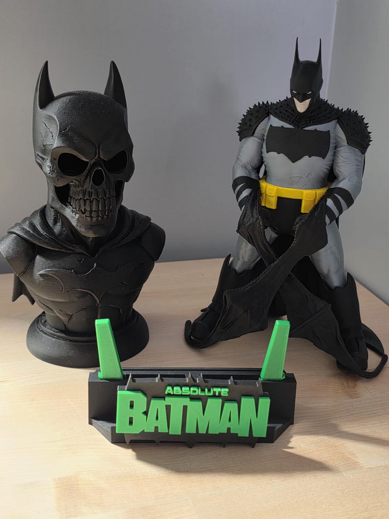 Absolute Batman - Magnetic Logo Kickstand - Comic Book Display Stand ...