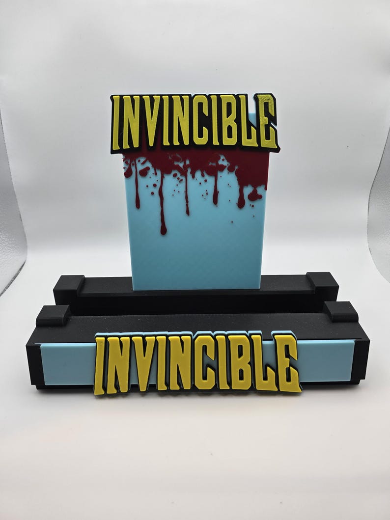 Invincible Display Card Invincible Comic Book Display Stand for Graded CGC, CBCS, and Non ...