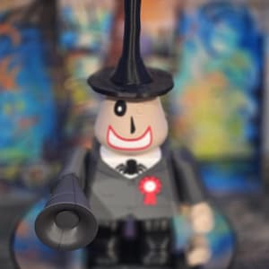 Mayor of Halloween Town: 3D Gedruckt und über 12cm hoch.