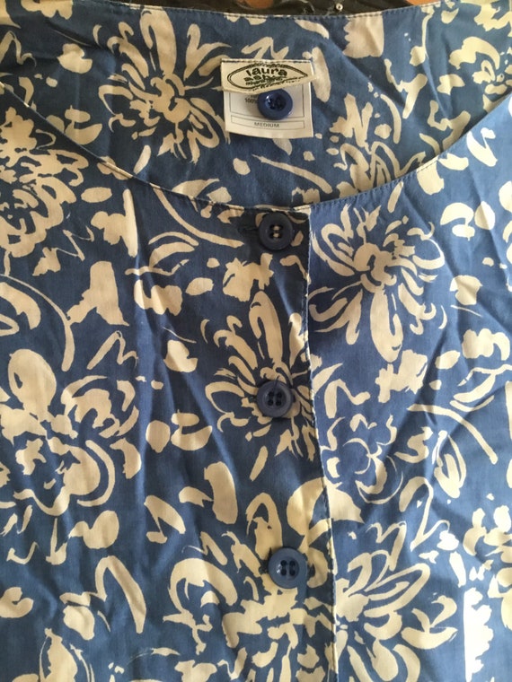 Vintage Laura Ashley Romper Cotton Jumpsuit Sleep