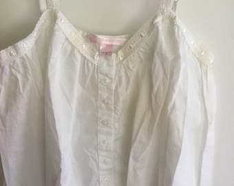 Victoria secret cotton nightgown clearance