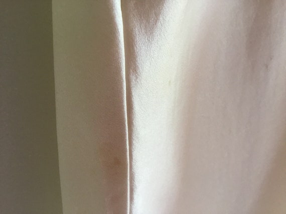 Vintage 100% silk camisole tap pants set ivory sm… - image 5