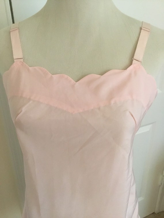 Vintage Barbizon Sylph Chemise Slip Tafredda Petal