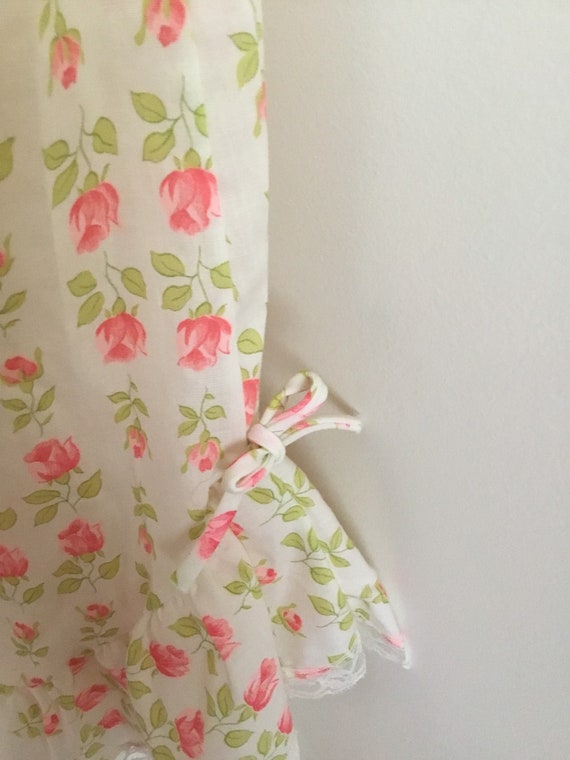 Super cute baby doll nightgown set top panties ro… - image 9