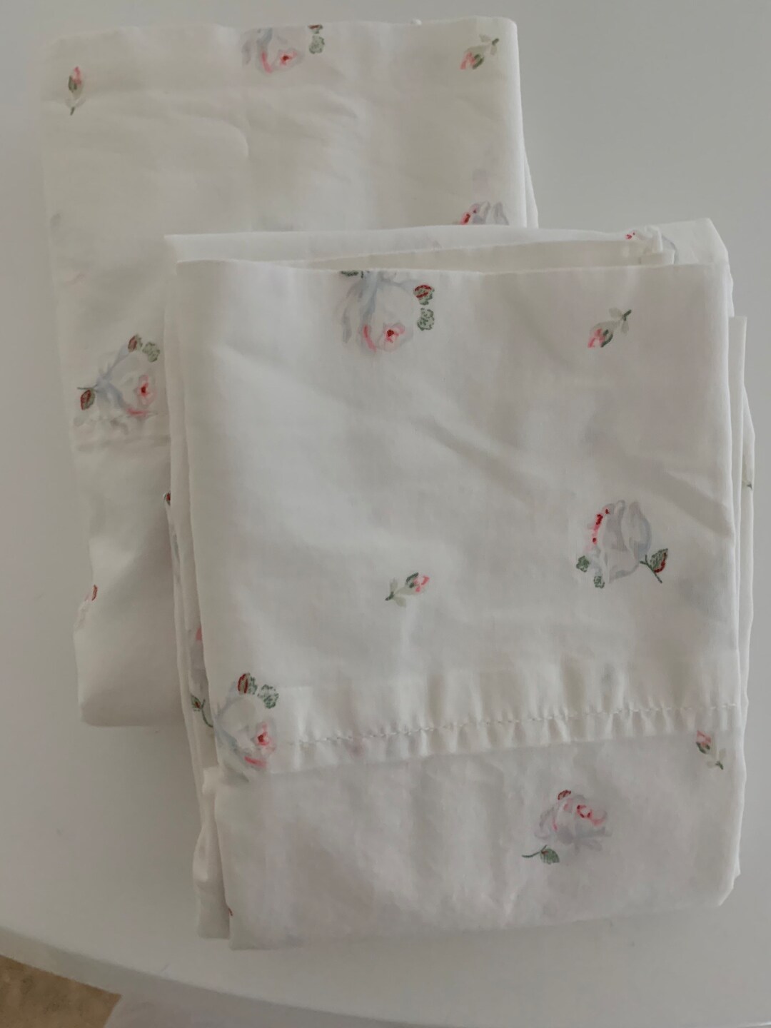 Ralph Lauren Home Tracy Rose Floral 2 Standard Pillowcases Vintage Etsy
