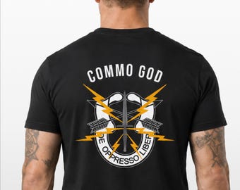 Camiseta de rendimiento 18E de las fuerzas especiales de Commo God